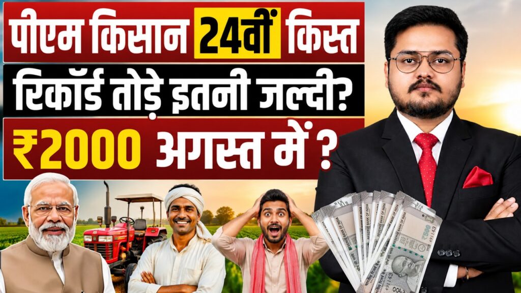 प्रधानमंत्री किसान सम्मान निधि (PM Kisan Samman Nidhi Yojana) के तहत करोड़ों किसान 24वीं किस्त का इंतजार कर रहे हैं। इस योजना
